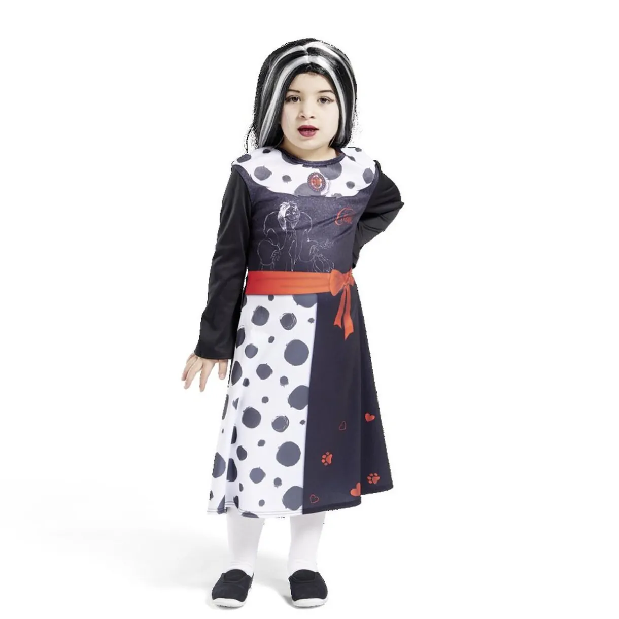 Clearance Gifi Déguisement enfant Cruella robe 5/6 ans
