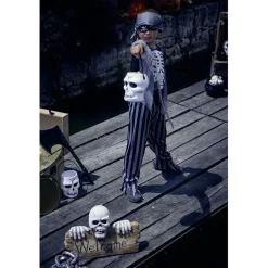 Sale Gifi Déguisement enfant Halloween costume pirate zombie 4/6 ans