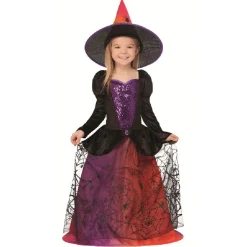 Sale Gifi Déguisement enfant Halloween sorcière 7/10 ans