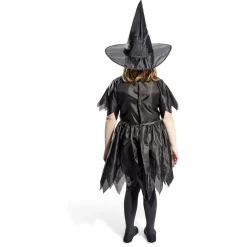 Outlet Gifi Déguisement enfant Halloween sorcière robe chapeau 11/14ans