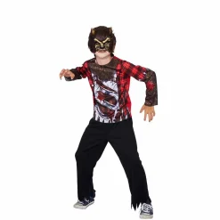 Clearance Gifi Déguisement enfant loup garou Halloween 7/10 ans