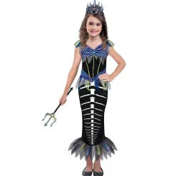 Clearance Gifi Déguisement enfant sirène squelette Halloween 7/10 ans