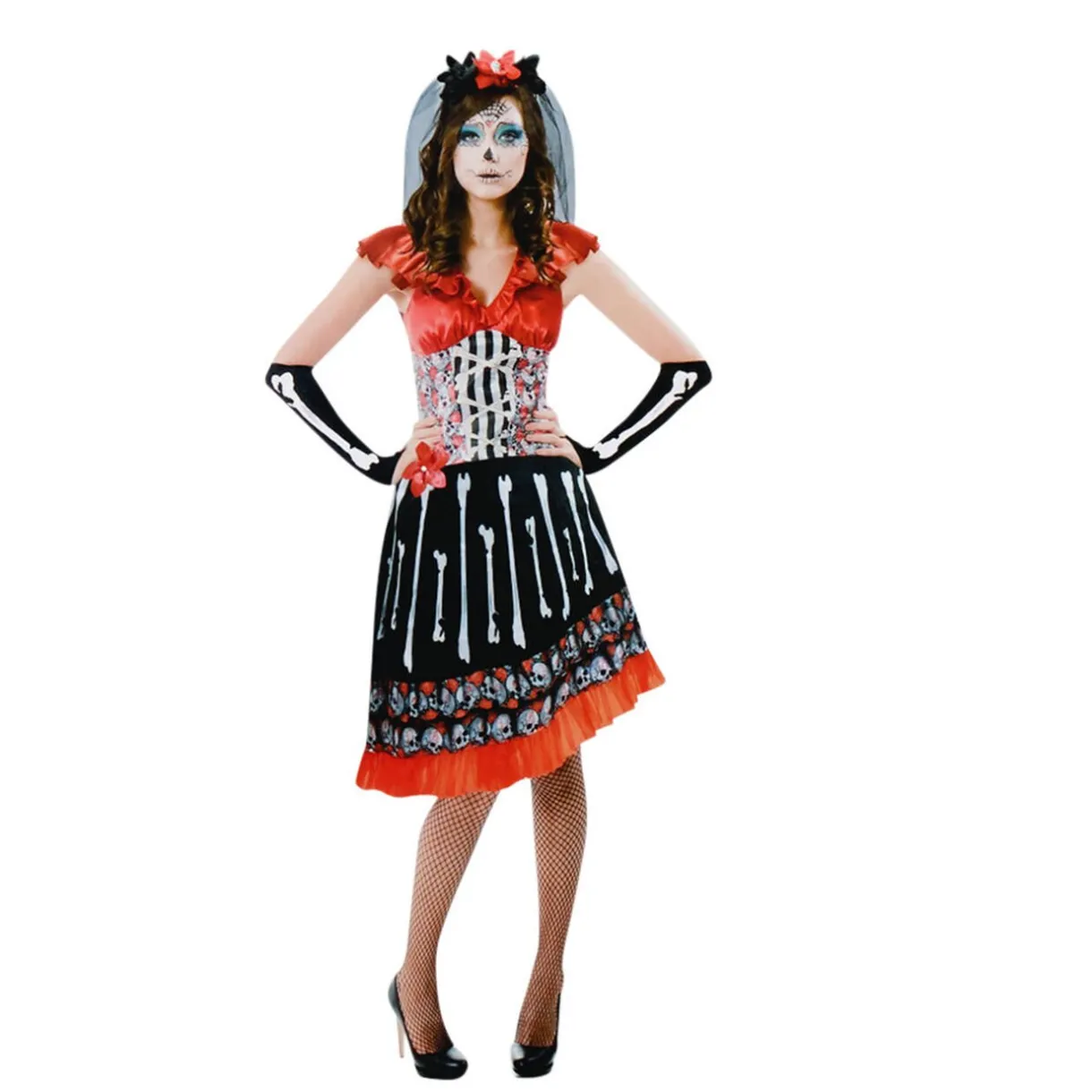 Clearance Gifi Déguisement femme day of the dead