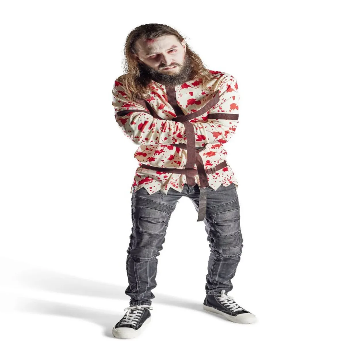 Sale Gifi Déguisement Halloween adulte camisole de force pull - Taille unique