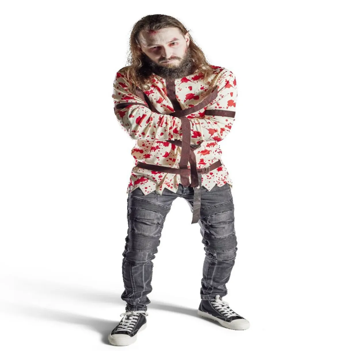 Sale Gifi Déguisement Halloween adulte camisole de force pull - Taille unique