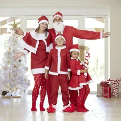 Gifi Déguisement Mère Noël femme Taille unique^ Déguisement Et Tenue De Noël