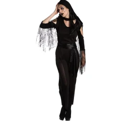 Clearance Gifi Déguisement veuve noire femme Halloween taille L