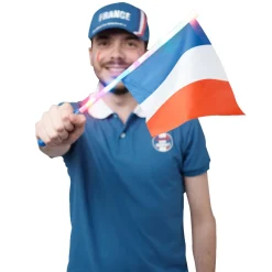 Outlet Gifi Drapeau avec embout lumineux supporter France
