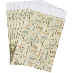 Gifi Enveloppe cadeau papier Noël motif nature x6 - 20x8xH28cm^ Loisirs Créatifs Et Emballage Cadeau