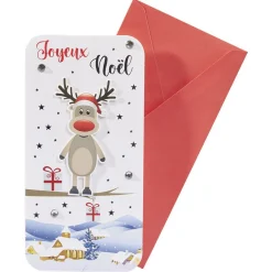 Gifi Enveloppe cadeau porte-billets^ Loisirs Créatifs Et Emballage Cadeau