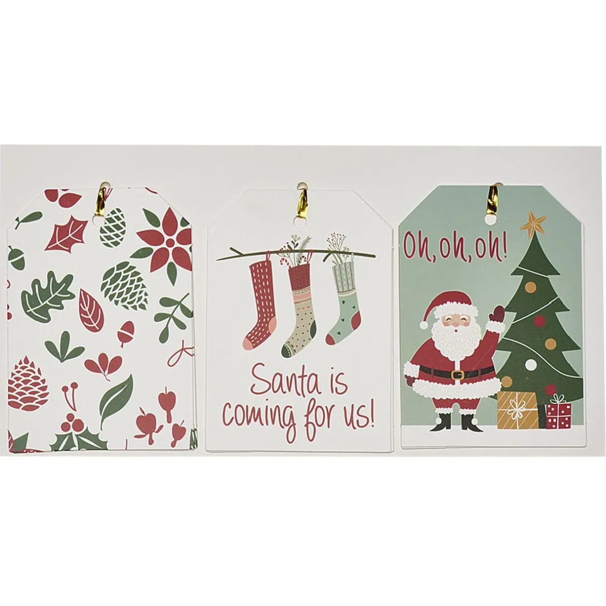 Gifi Etiquette cadeau motif Noël x6^ Loisirs Créatifs Et Emballage Cadeau