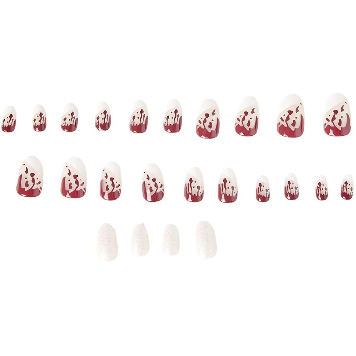 Sale Gifi Faux ongles Halloween x24