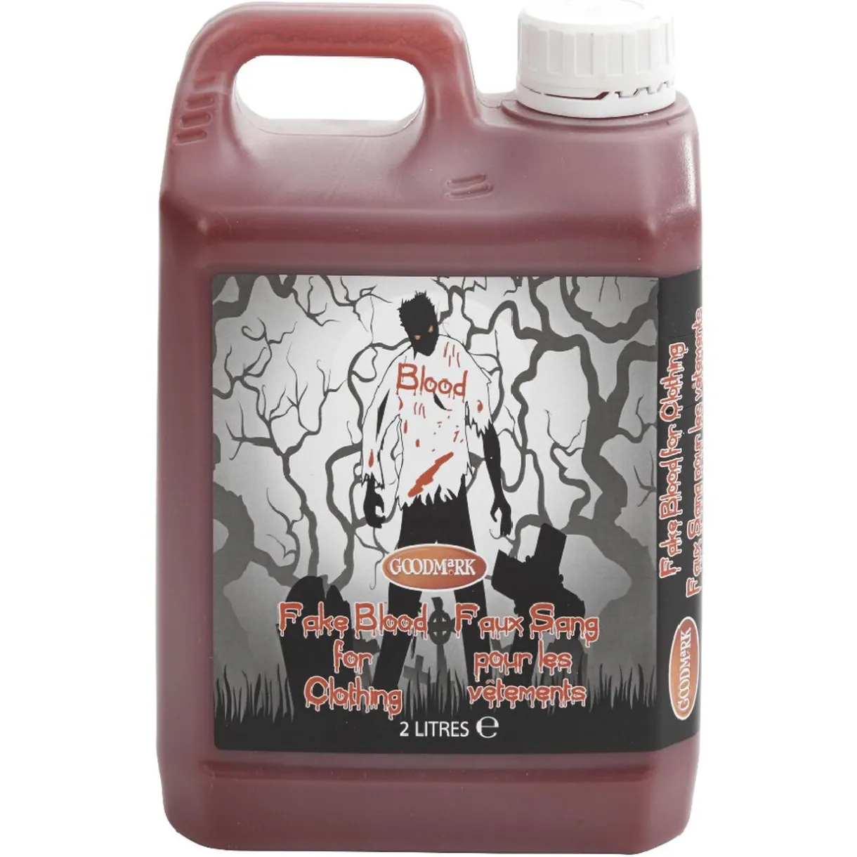 Outlet Gifi Faux sang en bidon de 2L Halloween