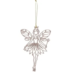 Gifi Fée de Noël à suspendre^ Décoration Sapin