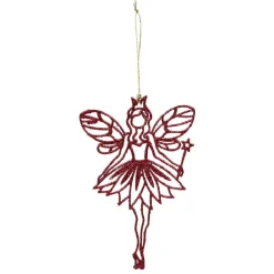 Gifi Fée de Noël à suspendre^ Décoration Sapin