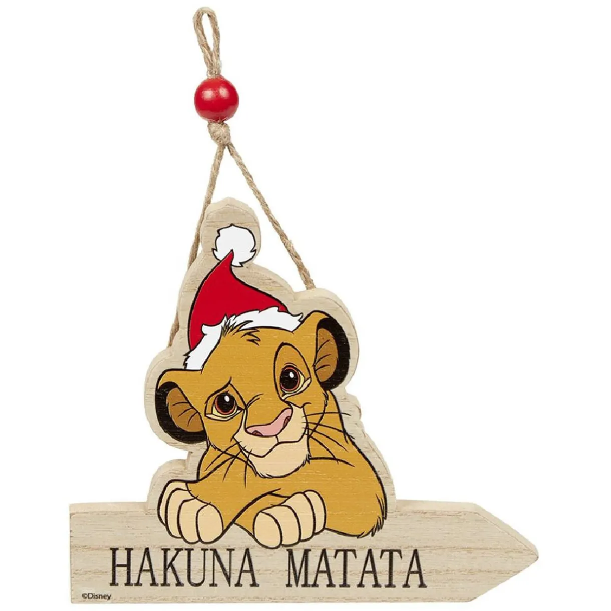 Gifi Flèche Disney Roi Lion à suspendre Noël^ Décoration Sapin