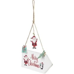 Gifi Flèche en bois de Noël à suspendre^ Décoration Sapin