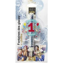 Online Gifi Fontaine de glace feu d'artifice bouteille chiffre 1