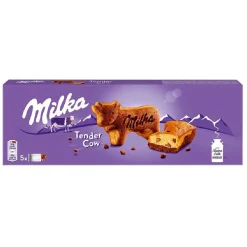 Best Gifi Gateau Milka aux pépites de chocolat au lait forme vache 5x28gr