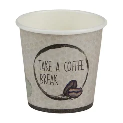 Best Gifi Gobelet à café en carton blanc crème 12 cl x20