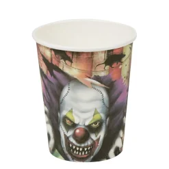 Sale Gifi Gobelet en carton circus Halloween X 8