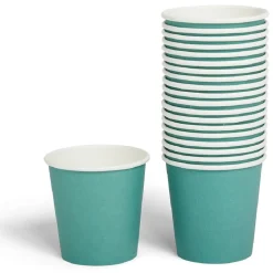 Sale Gifi Gobelet en carton 36cl Vert émeraude x20