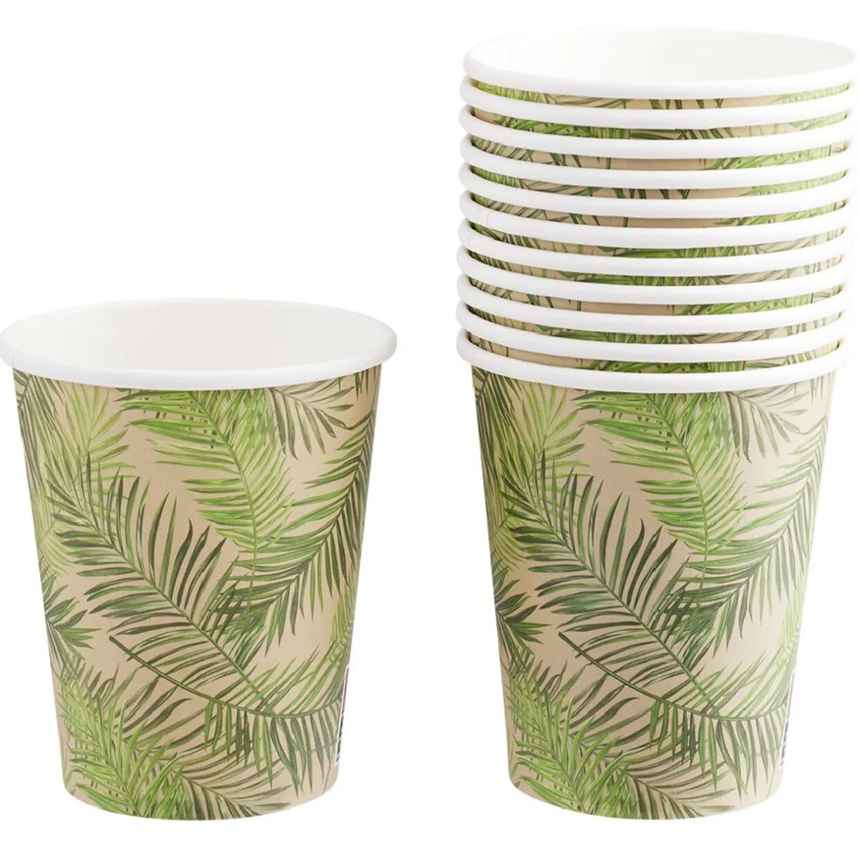 Best Gifi Gobelet en carton décor nature 24 cl x20