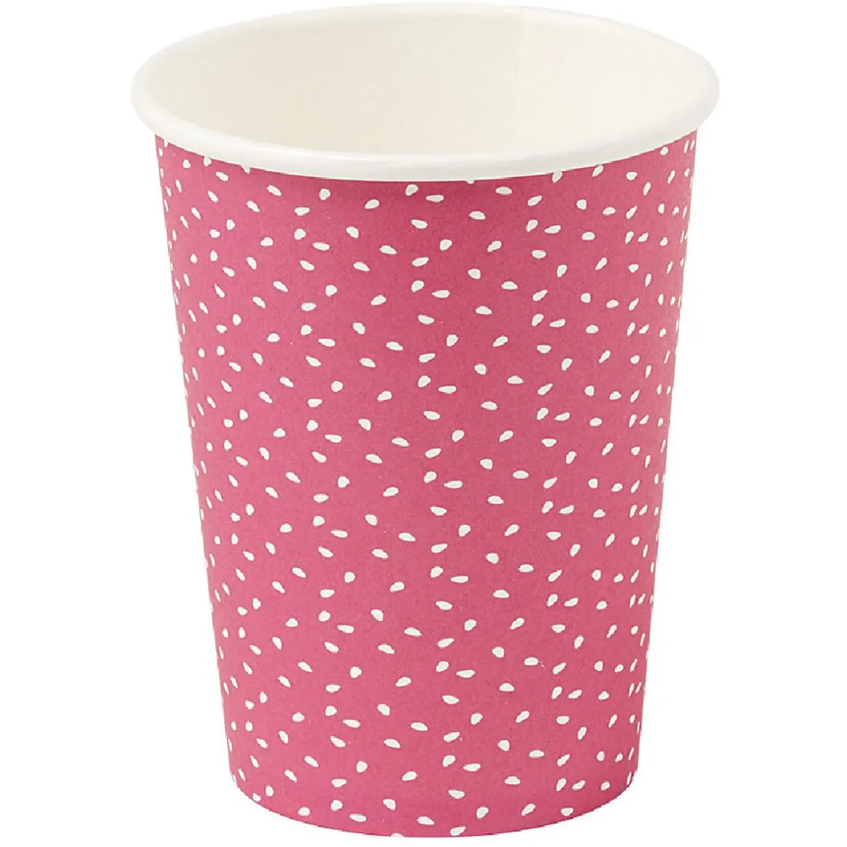 Clearance Gifi Gobelet en carton rose et blanc x 10