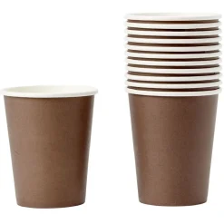 Sale Gifi Gobelet en carton taupe 25 cl x12