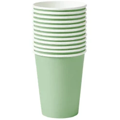 Clearance Gifi Gobelet en carton vert 25cl x12