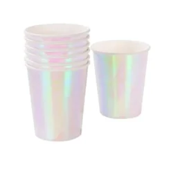 Best Gifi Gobelet jetable effet iridescent x10