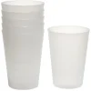 Sale Gifi Gobelet plastique blanc translucide 27 cl x6