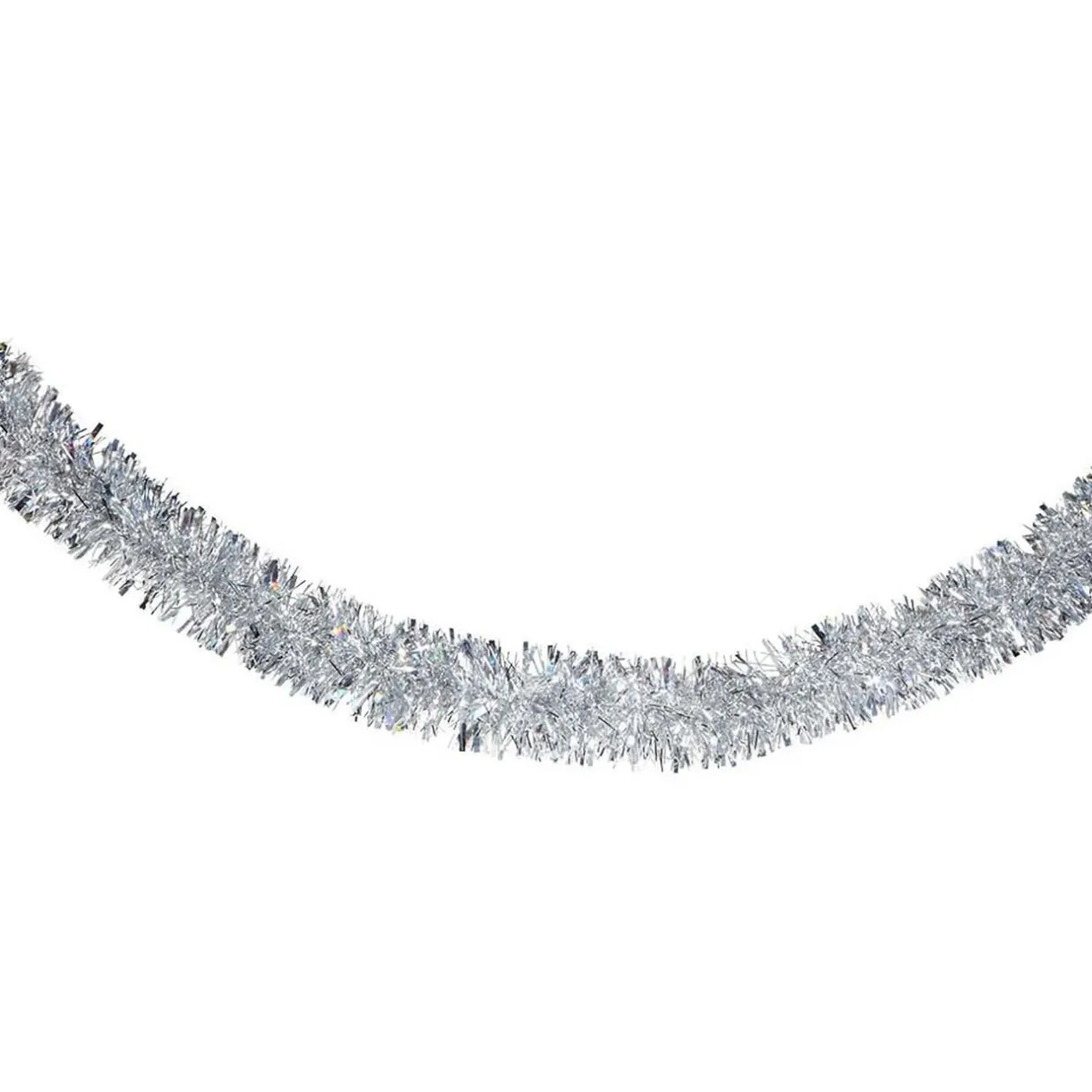 Gifi Guirlande argenté métallisé L180cm^ Décoration Sapin