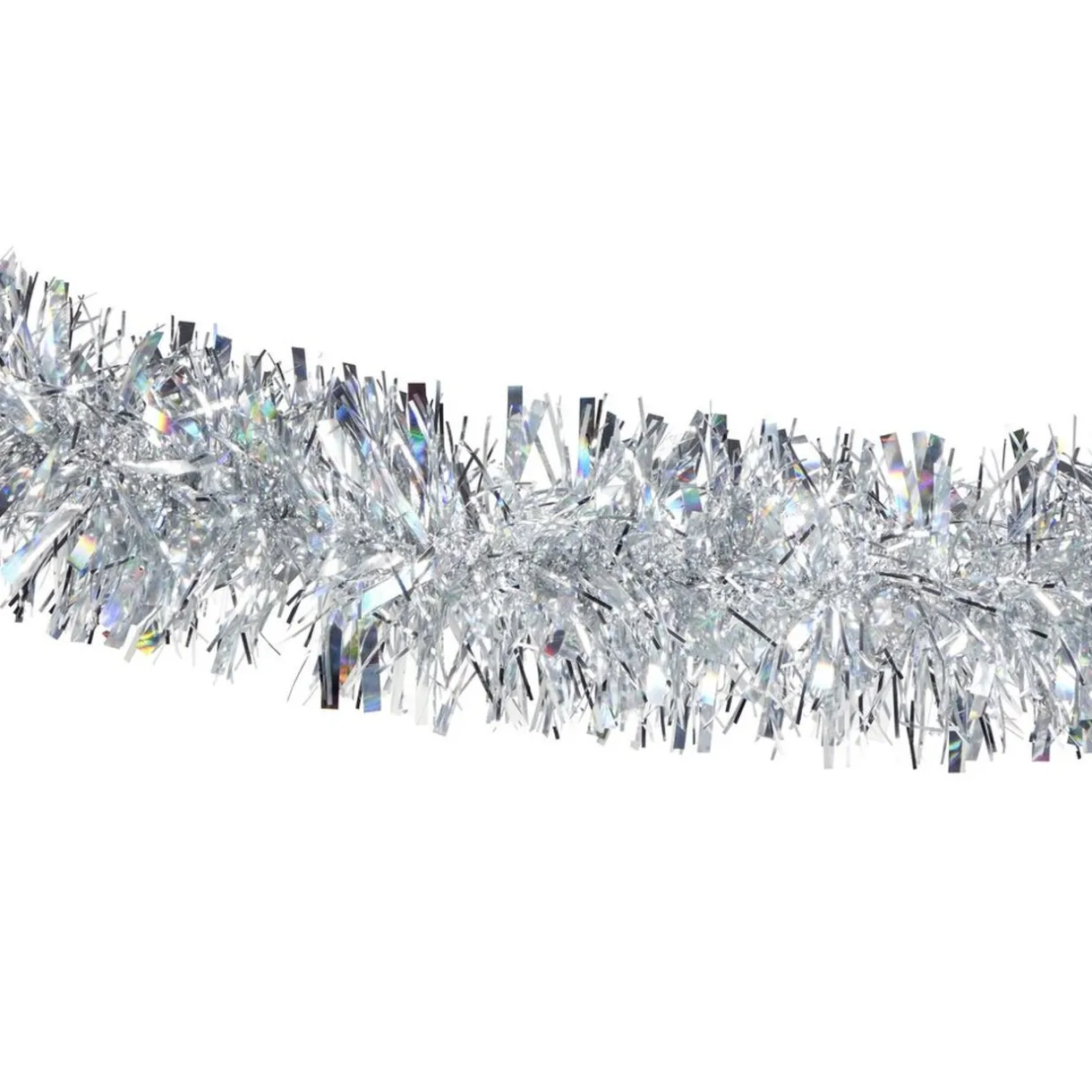 Gifi Guirlande argenté métallisé L180cm^ Décoration Sapin