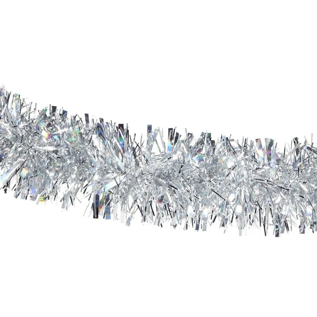 Gifi Guirlande argenté métallisé L180cm^ Décoration Sapin