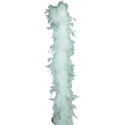 Gifi Guirlande boa plumes blanches 1,8 m^ Décoration Sapin