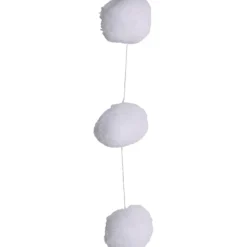 Gifi Guirlande boules de neige 1.8 m^ Décoration Sapin