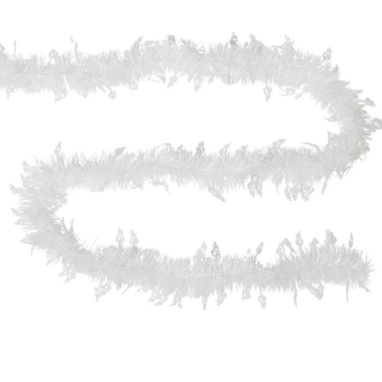 Gifi Guirlande de Noël à brins blanc scintillant L 3 m