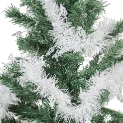 Gifi Guirlande de Noël à brins blanc scintillant L 3 m