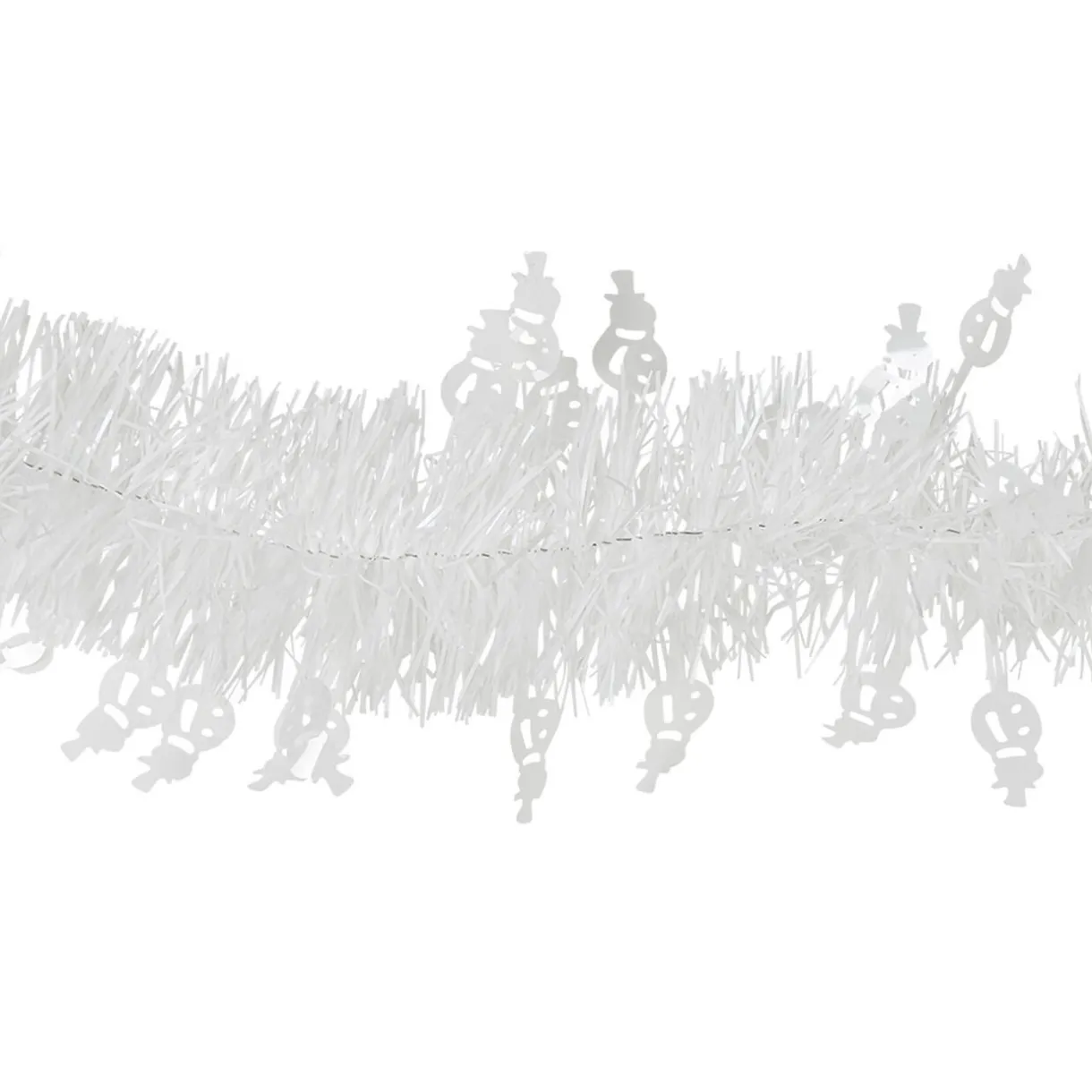 Gifi Guirlande de Noël à brins blanc scintillant L 3 m