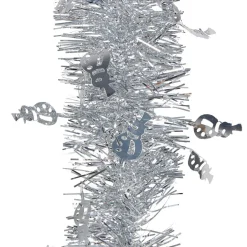 Online Gifi Guirlande de Noël à brins scintillants Gris 3 m