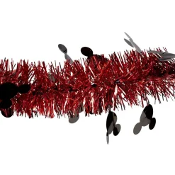 Gifi Guirlande de Noël Disney Mickey scintillante rouge et noir 3m^ Décoration Sapin