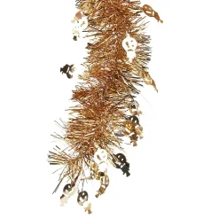 Hot Gifi Guirlande de Noël doré bonhomme de neige 3 m