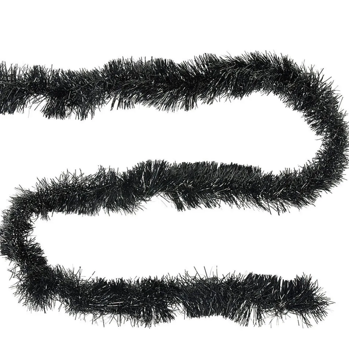 Gifi Guirlande de Noël noire 4 m^ Décoration Sapin