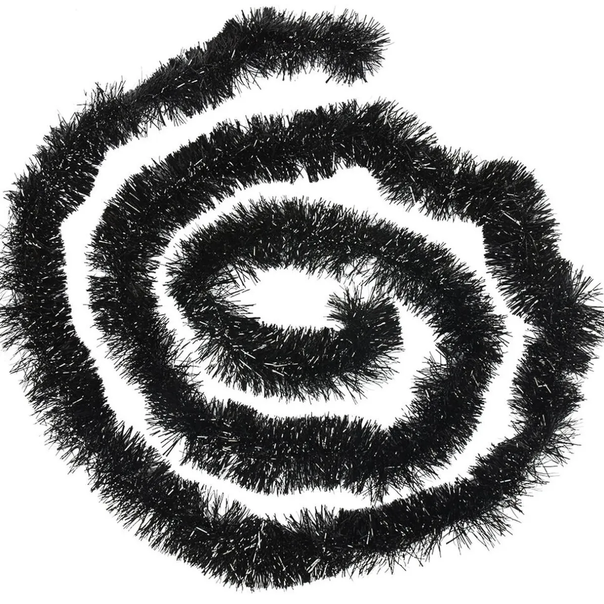 Gifi Guirlande de Noël noire 4 m^ Décoration Sapin