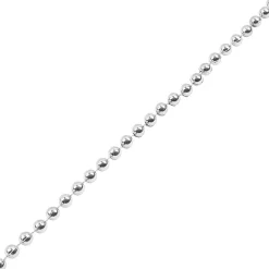 Gifi Guirlande de Noël perle argent 2,70 m^ Décoration Sapin