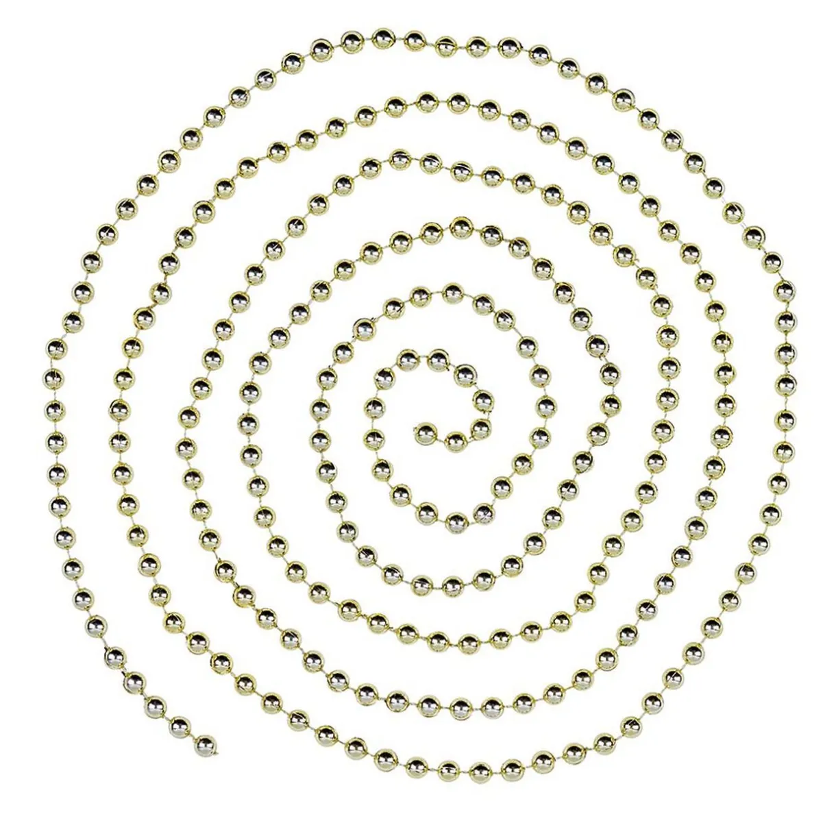 Gifi Guirlande de Noël perle dorée 2,70 m^ Décoration Sapin