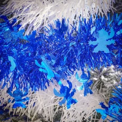 Gifi Guirlande de Noël scintillante Disney Stitch bleu 3m^ Décoration Sapin