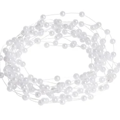 Clearance Gifi Guirlande de perles blanches 3 m