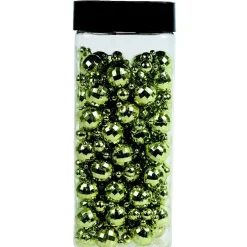 Sale Gifi Guirlande de table boules vertes 3,5 m